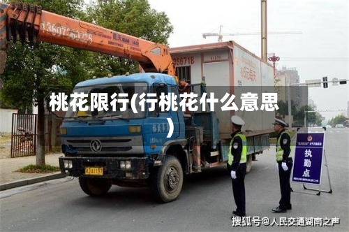 桃花限行(行桃花什么意思)