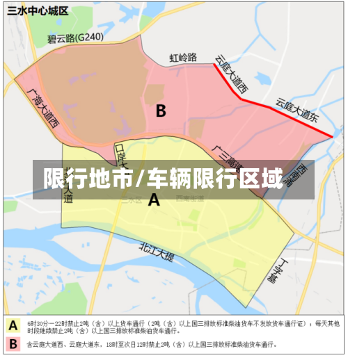 限行地市/车辆限行区域