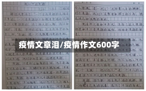 疫情文章泪/疫情作文600字-第3张图片