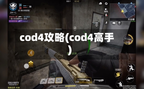 cod4攻略(cod4高手)-第2张图片