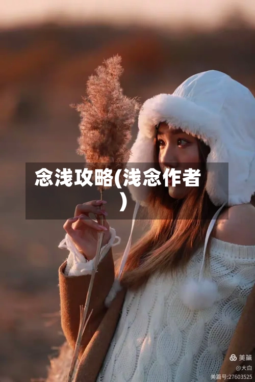 念浅攻略(浅念作者)-第2张图片