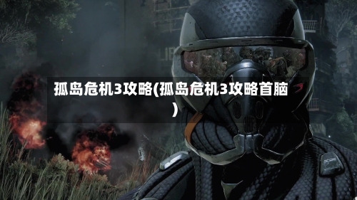 孤岛危机3攻略(孤岛危机3攻略首脑)