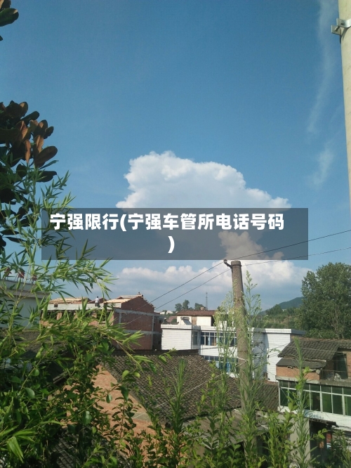 宁强限行(宁强车管所电话号码)-第2张图片