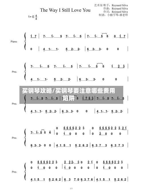 买钢琴攻略/买钢琴要注意哪些费用陷阱-第3张图片