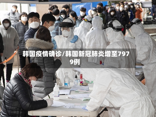 韩国疫情确诊/韩国新冠肺炎增至7979例