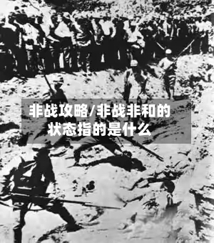 非战攻略/非战非和的状态指的是什么